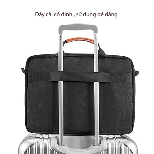 TÚI XÁCH TOMTOC (USA) BRIEFCASE DÀNH CHO MACBOOK 15″16″,bảo vệ hoàn hảo chống va đập và trầy xước - HÀNG CHÍNH HÃNG