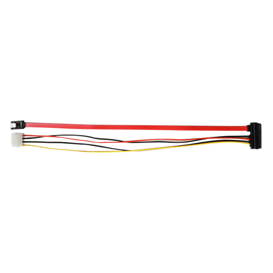 Cáp Sata 7+15 Pin sang 7+4 Pin Molex (40cm) - Hàng Nhập Khẩu