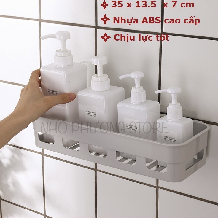 Kệ Đựng Đồ Nhà Tắm,Nhà Bếp Nhựa ABS Cao Cấp