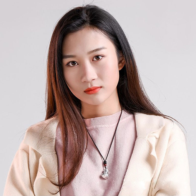 Dây chuyền phong thủy bằng Tittan mặt hình hồ lô Tài Lộc - HL01