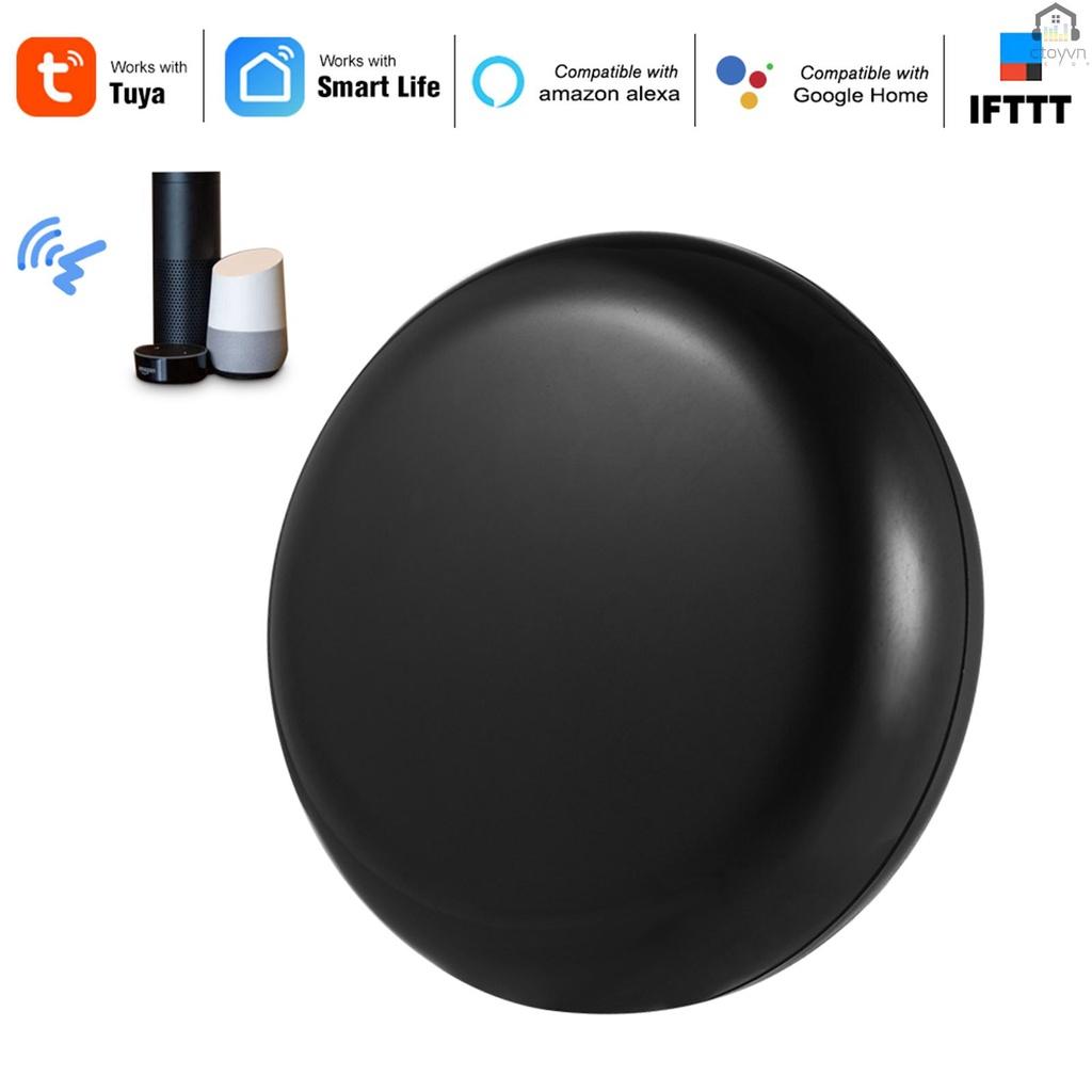 Điều khiển từ xa WiFi-IR IR  cho TV/máy lạnh DVD Using Tuya Smart Life AP tương thích với Alexa Google