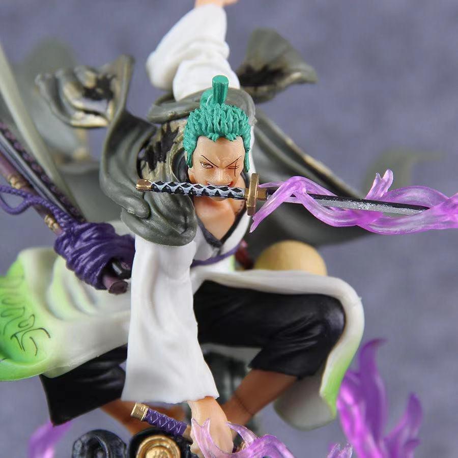 Mô Hình Zoro Wano 21 Cm Mô Hình One Piece Đồ Chơi Mô Hình Decor Bàn Học Bàn Làm Việc Phòng Ngủ Anime Manga One Piece