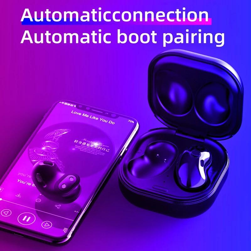 Mới Nhất Dành Cho Samsung Apple Xiaomi Huawei S6 TWS Thật Không Dây Tai Nghe Chụp Tai 8D Stereo 5.1 Tai Nghe Bluetooth Chụp Tai PK Galaxy R175 R180 nụ Trầm