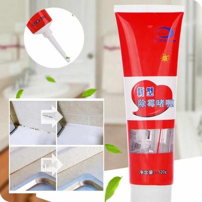 CHAI GEL LÀM SẠCH NẤM MỐC , TẨY TRẮNG ĐA NĂNG 120G KHÔNG ĐỘC HẠI