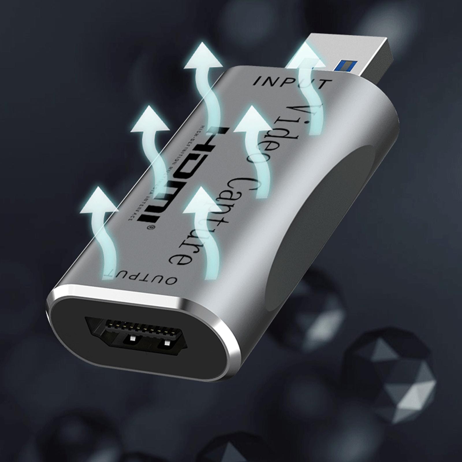 1080P 4K HDMI to USB 3.0 Video Capture Card Game Audio Live Streaming