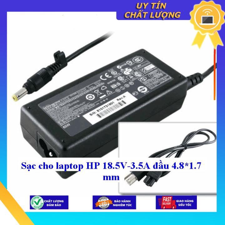 Sạc cho laptop HP 18.5V-3.5A đầu 4.8*1.7 mm - Hàng Nhập Khẩu New Seal