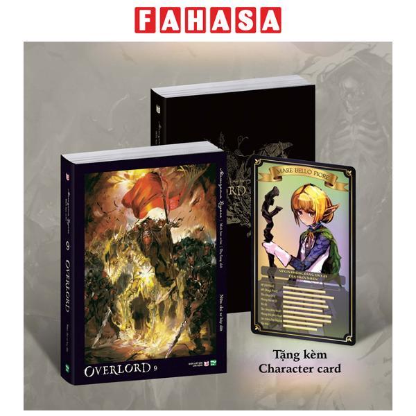 Sách - [Light Novel] OVERLORD - Tập 9 - Niệm Chú Sư Hủy Diệt - Bản Đặc Biệt - Tặng Kèm Character Card