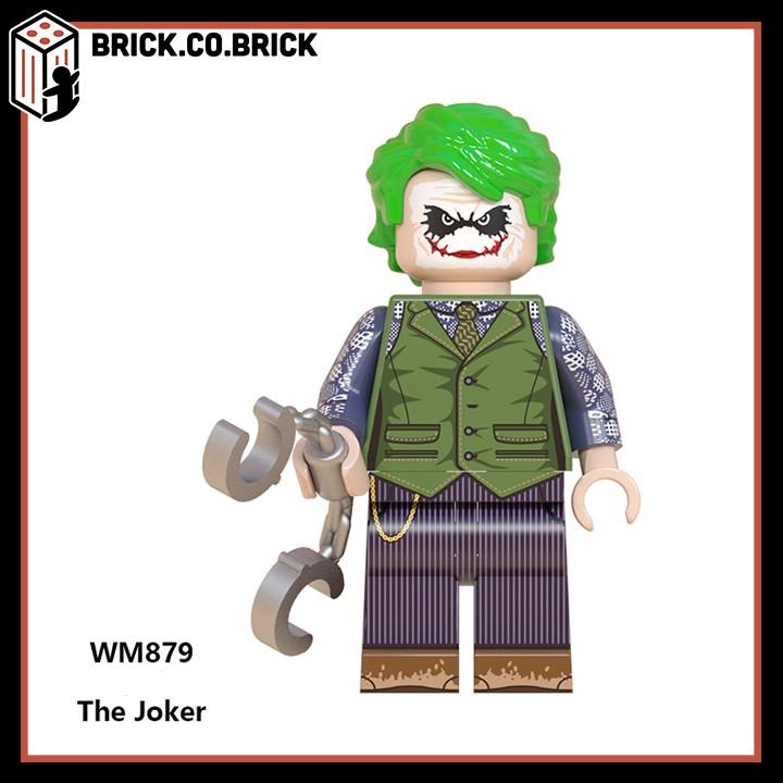 Đồ chơi Lắp Ráp Chú hề Minifig Super Heroes Siêu Anh Hùng Joker Harley Quinn WM6080