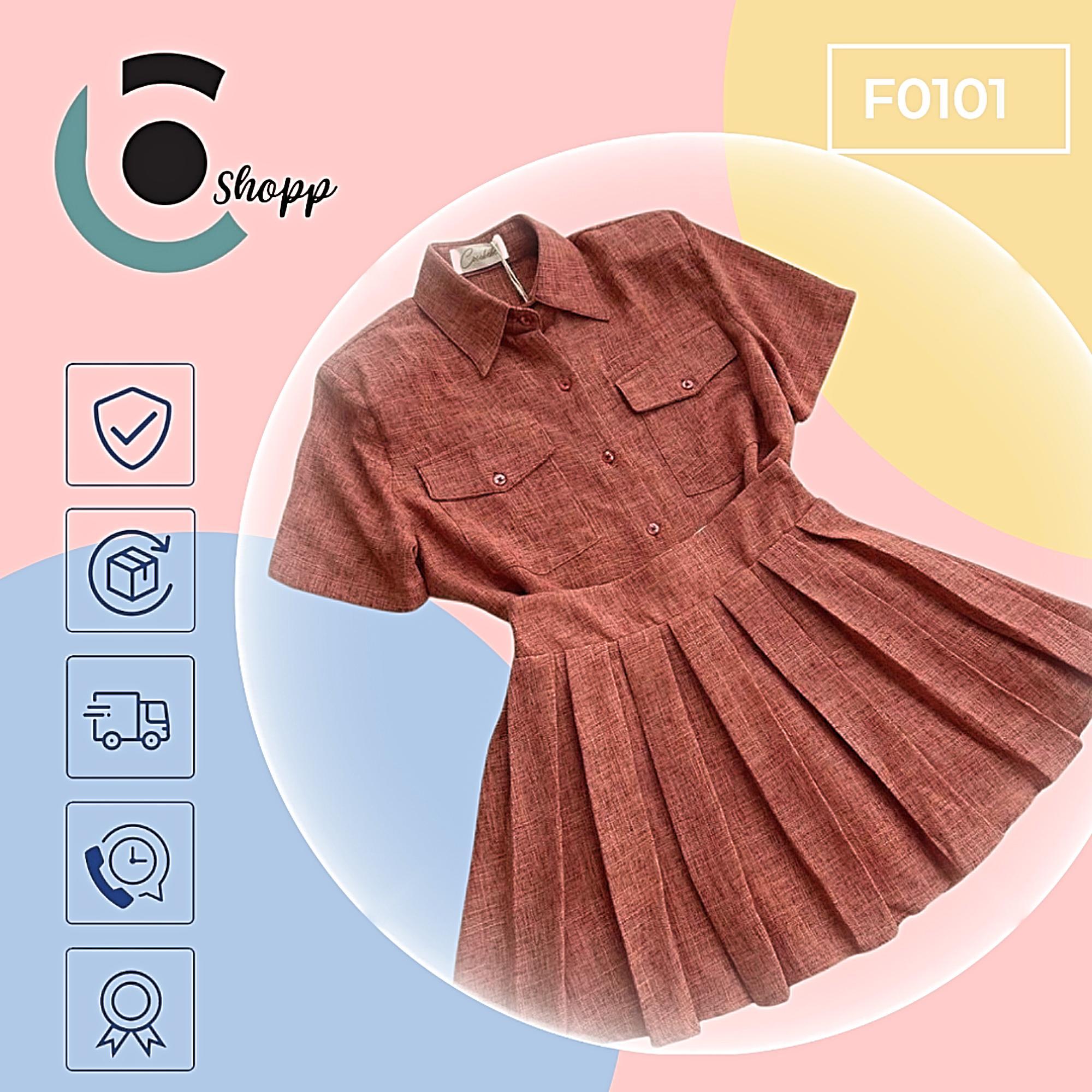 Set áo sơ mi kèm chân váy  cao cấp