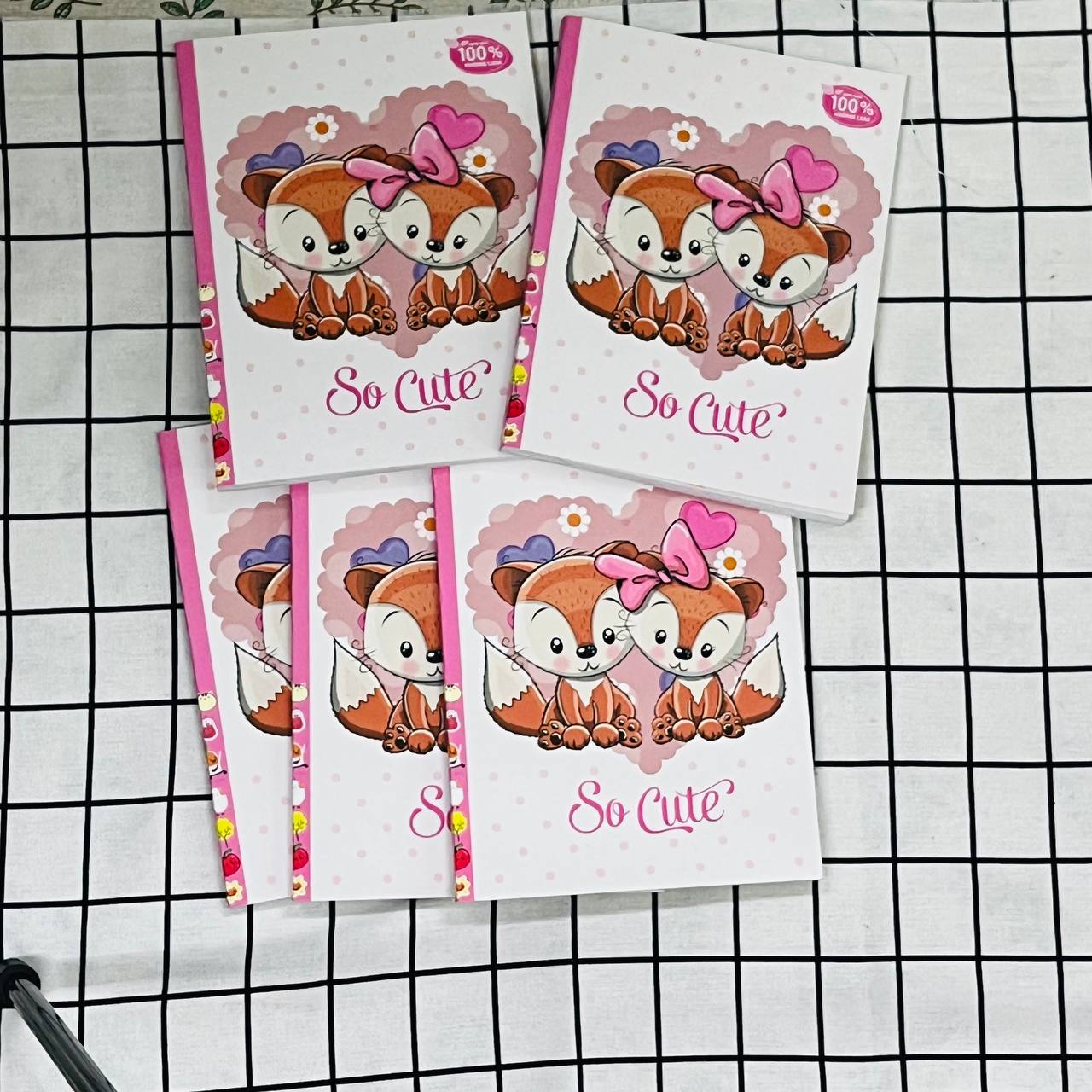 Tập Học Sinh Vanlangbooks 96 Trang Định Lượng 120 (4 Ôly) - So Cute - Vanlangbooks