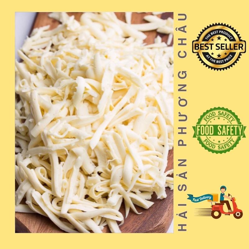 Phô mai Mozzarella bào sợi làm pizza, bánh gạo cay, nướng hải sản phô mai - 100g