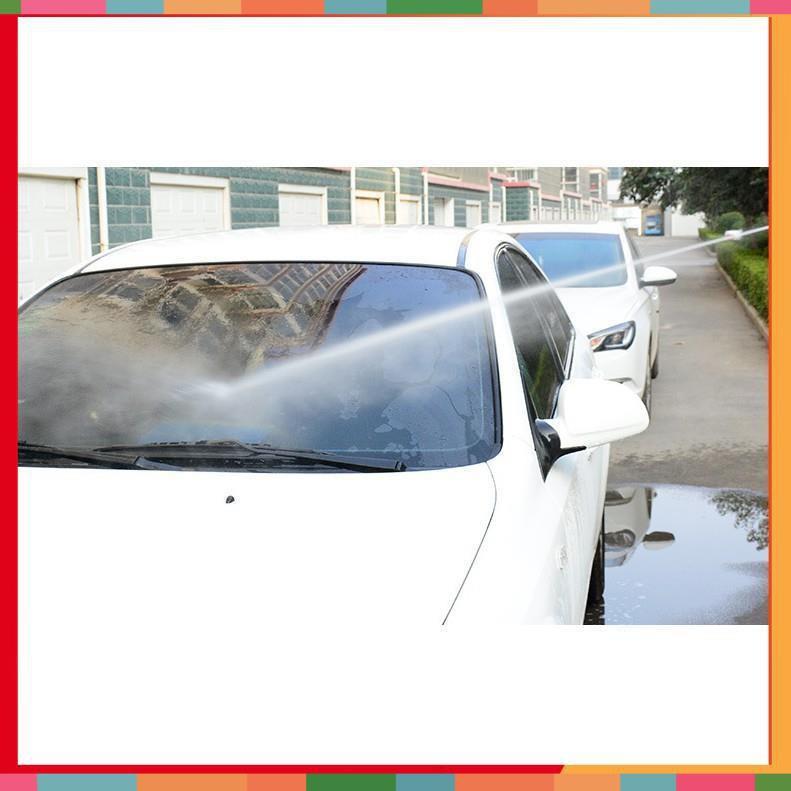 Bộ dây tăng áp 3 lần vòi xịt nước rửa xe, tưới cây loại 3-5m 206843