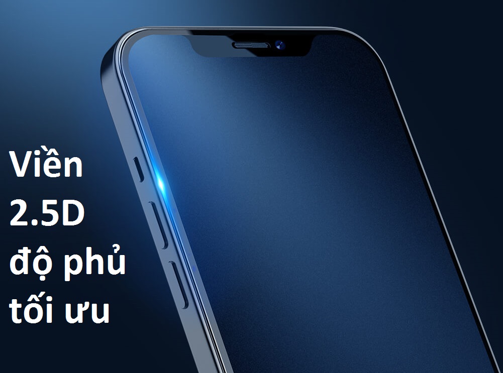 Kính full màn hinh chống vân tay cho iP 12 / 12 Pro /12 Promax Nillkin FogMirror - Hàng chính hãng