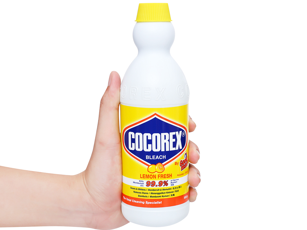 Nước tẩy quần áo trắng Cocorex Lemon Fresh 500g