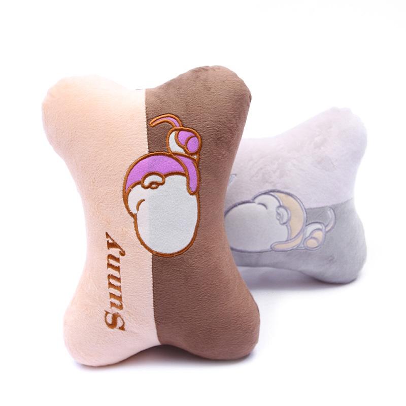 Bộ Bốn Món Gối Tựa Đầu Xe Hơi Họa Tiết Hoạt Hình Thích Hợp Cho Mùa Hè