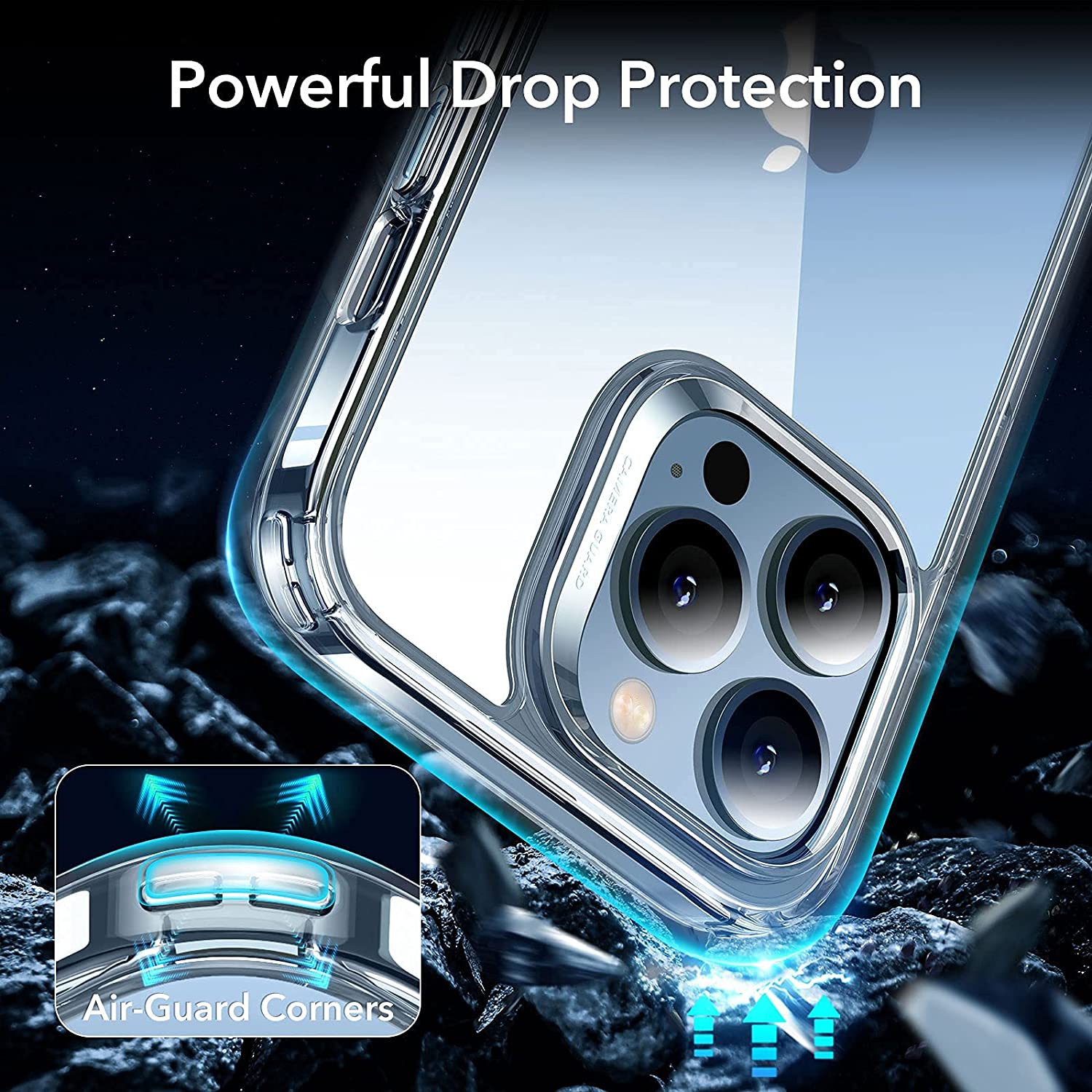 Ốp Lưng Cho iPhone 13 / 13 Pro / 13 Pro Max ESR Classic Hybrid Shock-Absorbing Case - Hàng Nhập Khẩu