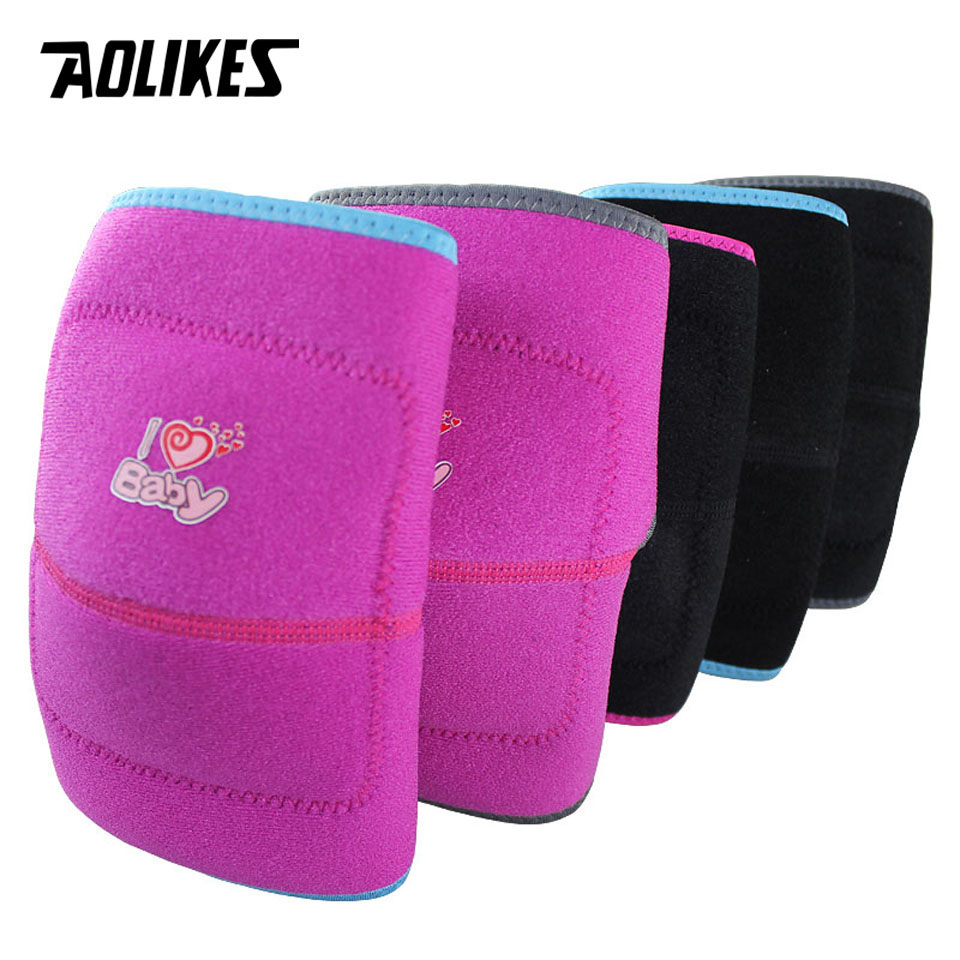 Đai miếng đệm bảo vệ đầu gối trẻ em AOLIKES A-7117 Kids sports knee protector