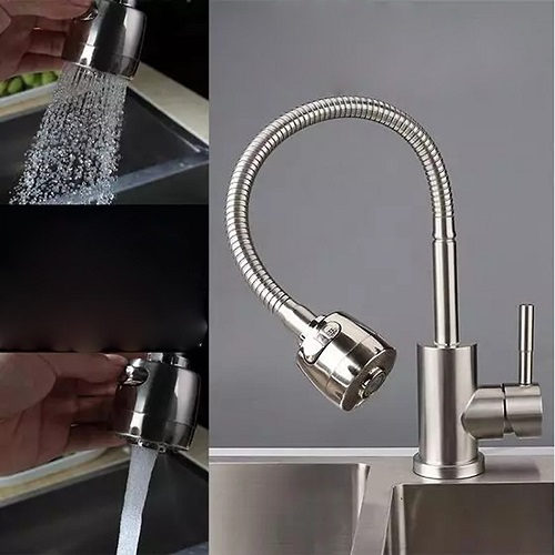 Chậu rửa bát 1 hố Valenza sus304 6045, vòi rửa bát nóng lạnh lò xo cần mềm, xả, rổ, bình xà phòng
