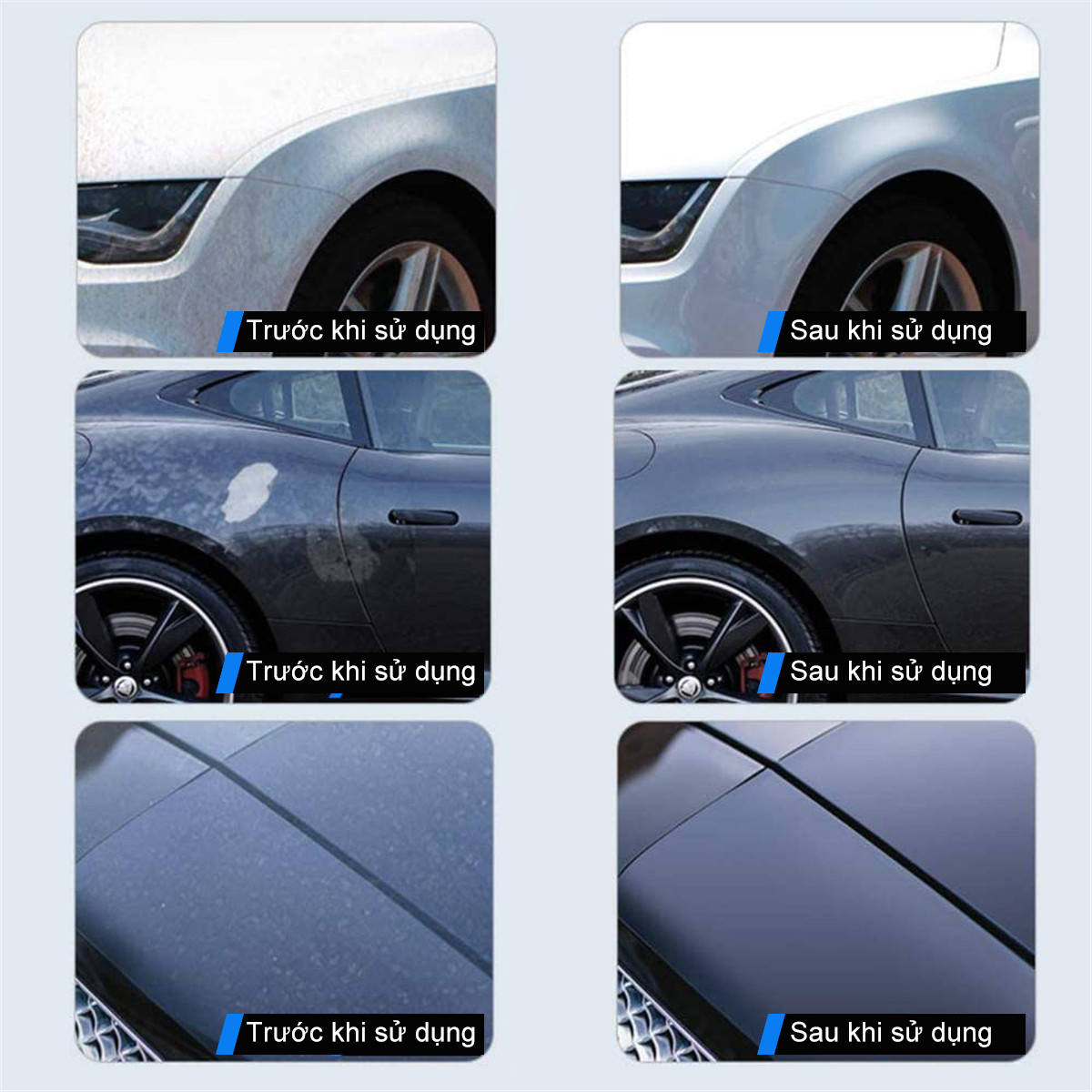 Bộ 13 cái Dụng Cụ Rửa Xe hơi Ô Tô Nhiều Món Găng Tay, Bộ 5 Cọ Rửa, Mút, Bàn Chải, khăn lau Công cụ rửa xe ô t
