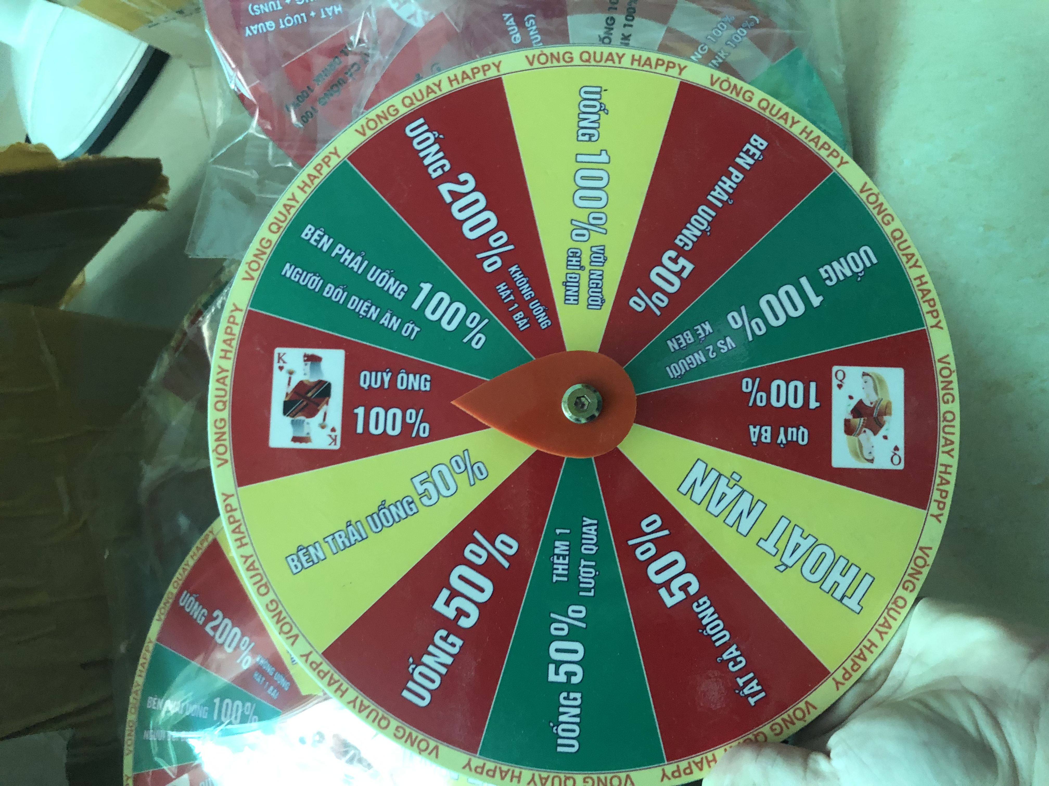 Vòng Quay Ăn Nhậu - Vòng Quay Sát Phạt