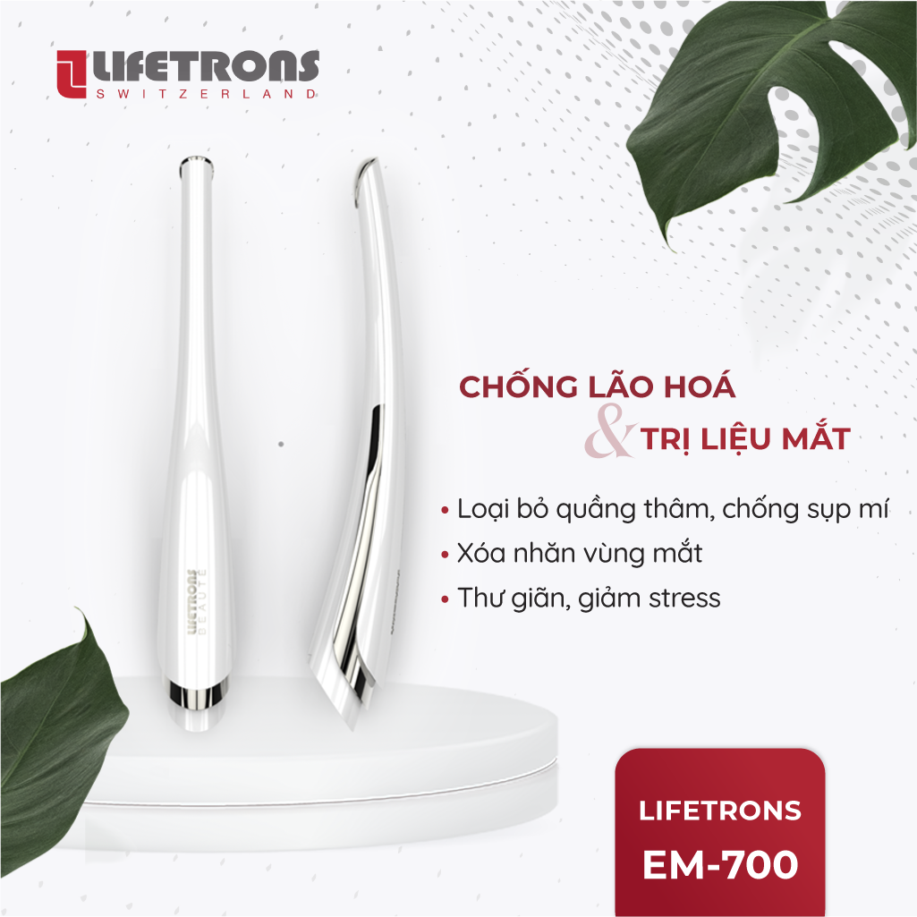 Máy massage mắt giảm nếp nhăn Lifetrons EM-700