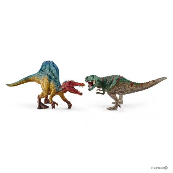 Mô hình Khủng Long Spinosaurus & T-Rex Schleich 41455
