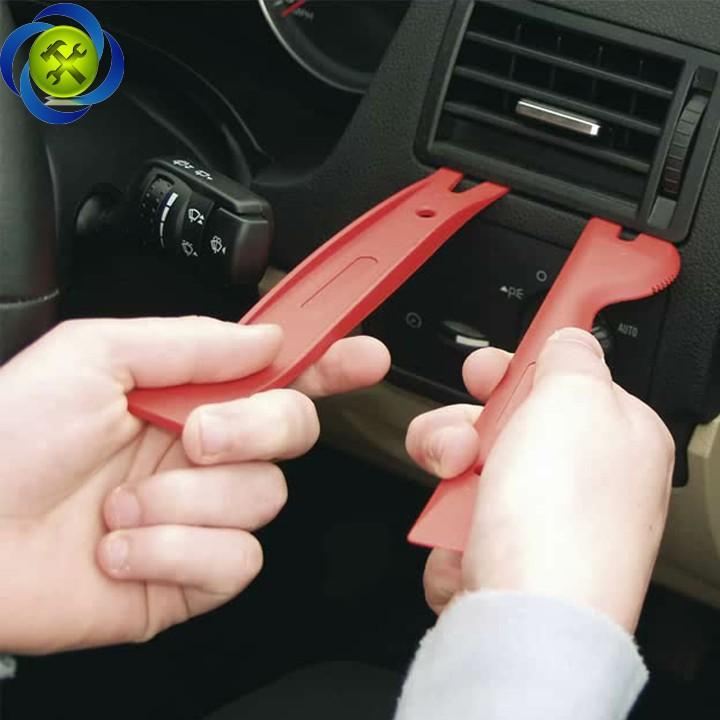 Bộ nạy đồ nhựa HC-2141 có 6 chi tiết màu đỏ