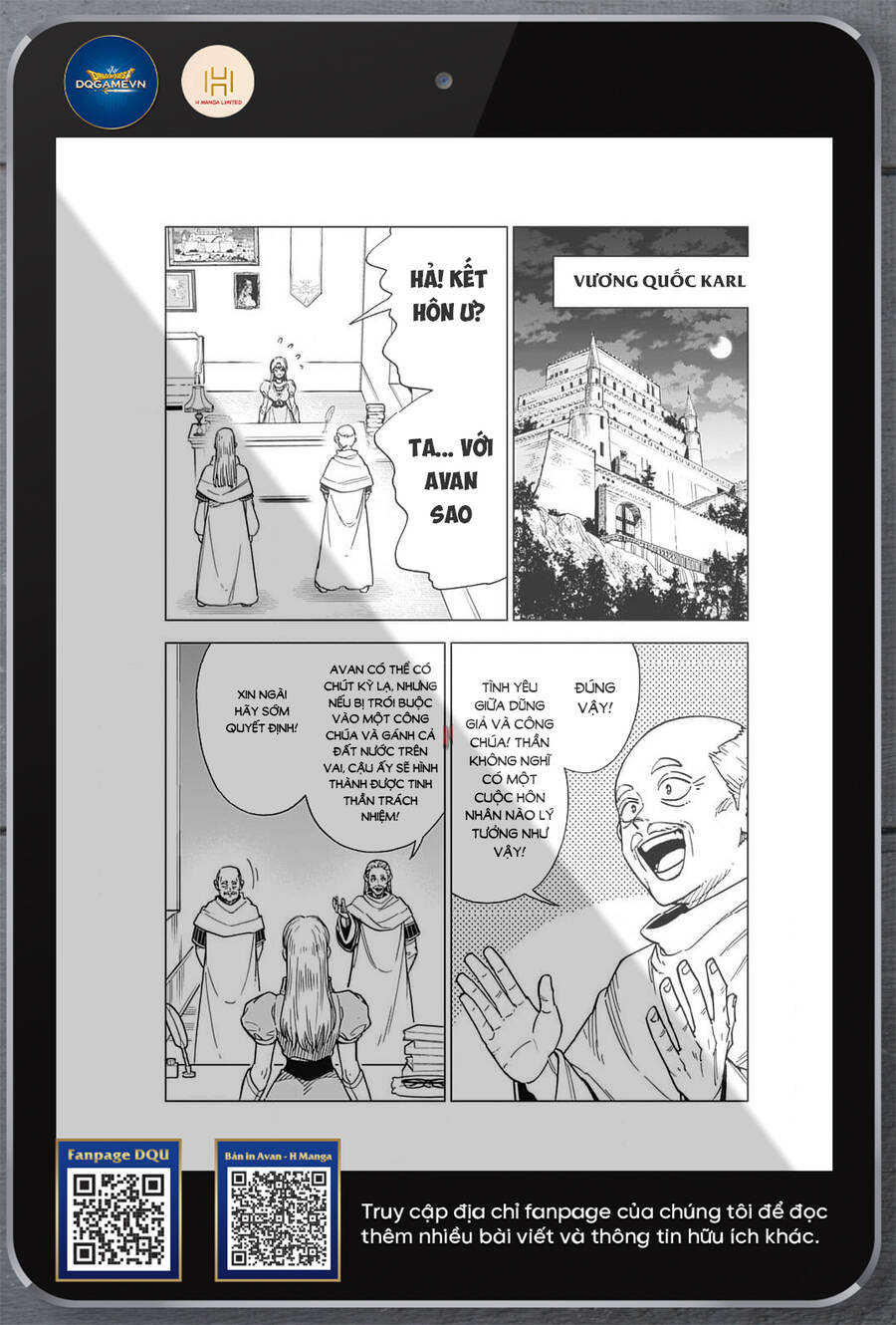 dragon quest - dũng giả avan và ngục viêm ma vương chapter 43 33