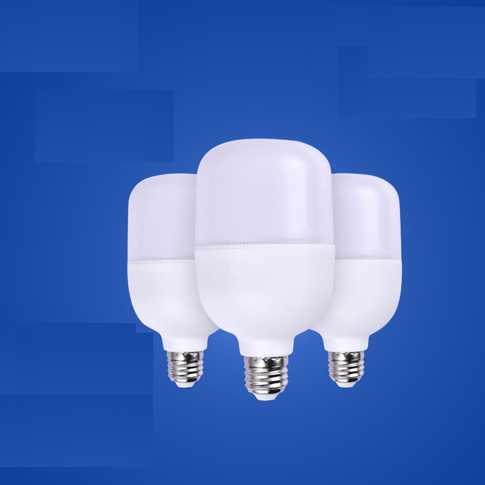 Bóng led bulb trụ nhựa 50W ánh sáng trắng Huy Tưởng cao cấp