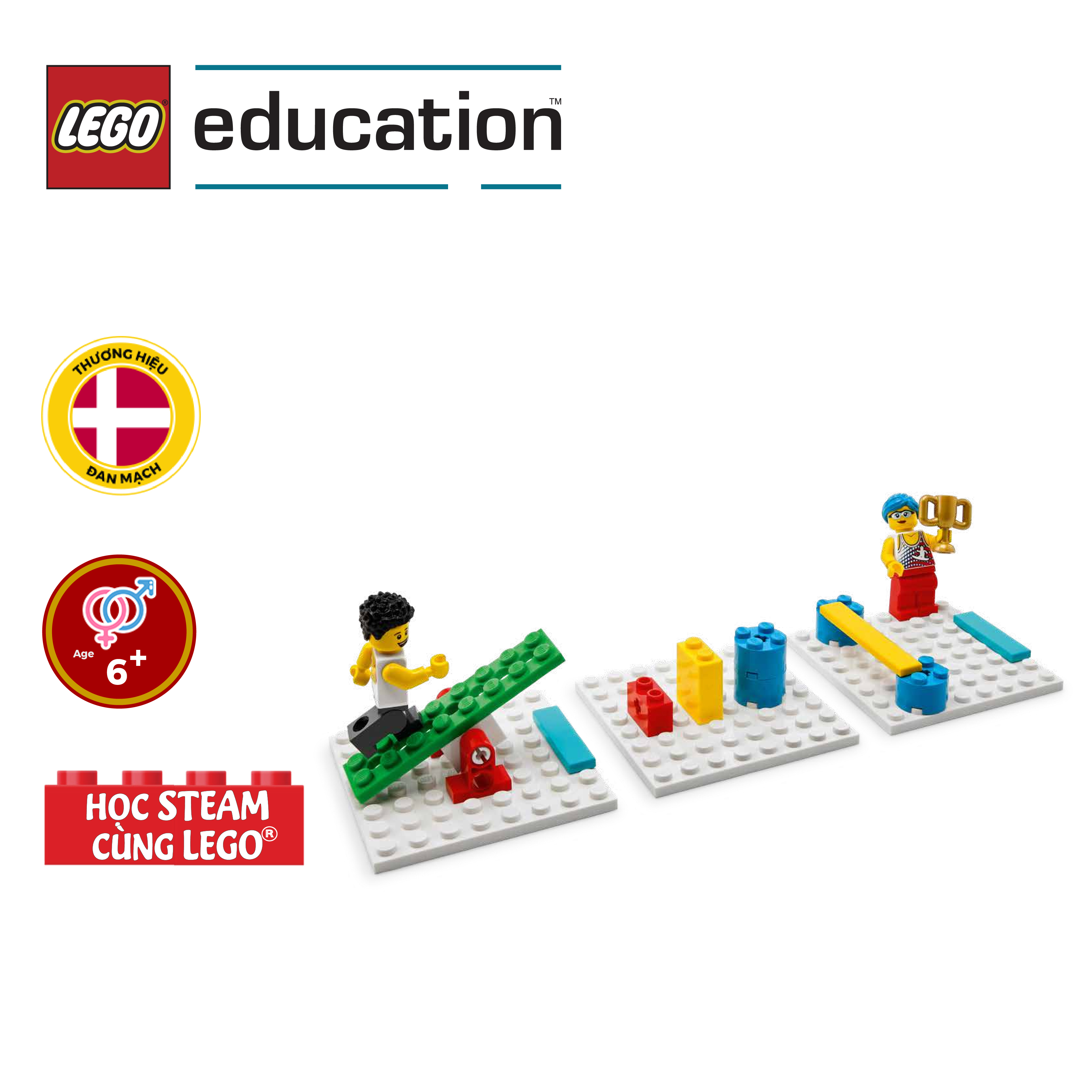 Đồ chơi trẻ em STEAM (*) LEGO Education BricQ 2000471 cho bé từ 6 -10 tuổi