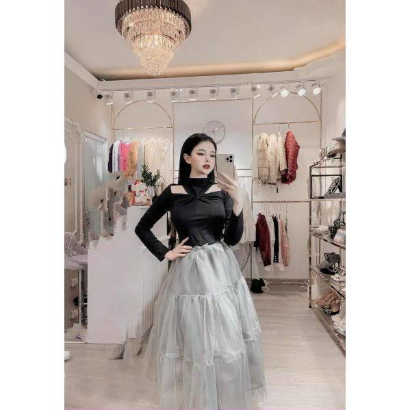 ÁO PULL XOẮN NGỰC CUT OUT DOOR