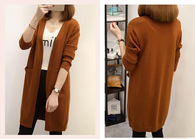 Áo cardigan nữ len dài mềm mịn dày ấm cao cấp Đũi Việt AK32
