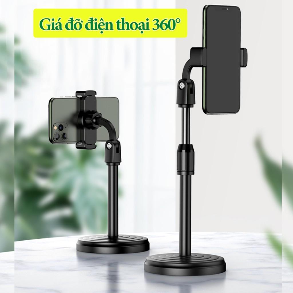Giá Đỡ Điện Thoại 360 Độ - Kẹp Điện Thoại Để Bàn Xoay Lật