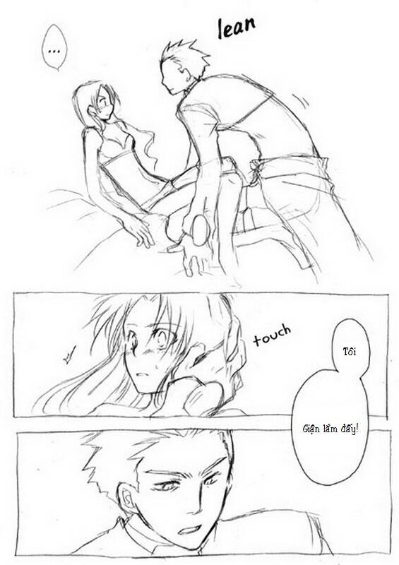 chén thánh: đêm định mệnh - doujinshi archer x rin chapter 6 8