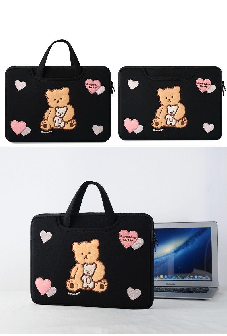 Đa Năng Đựng Laptop 11 12 14 Inch Chống Nước Túi Đựng Máy Tính Xách Tay Cho Macbook Air Pro 13 15Inch Đơn Giản Hình Hoạt Hình mẫu Túi Xách