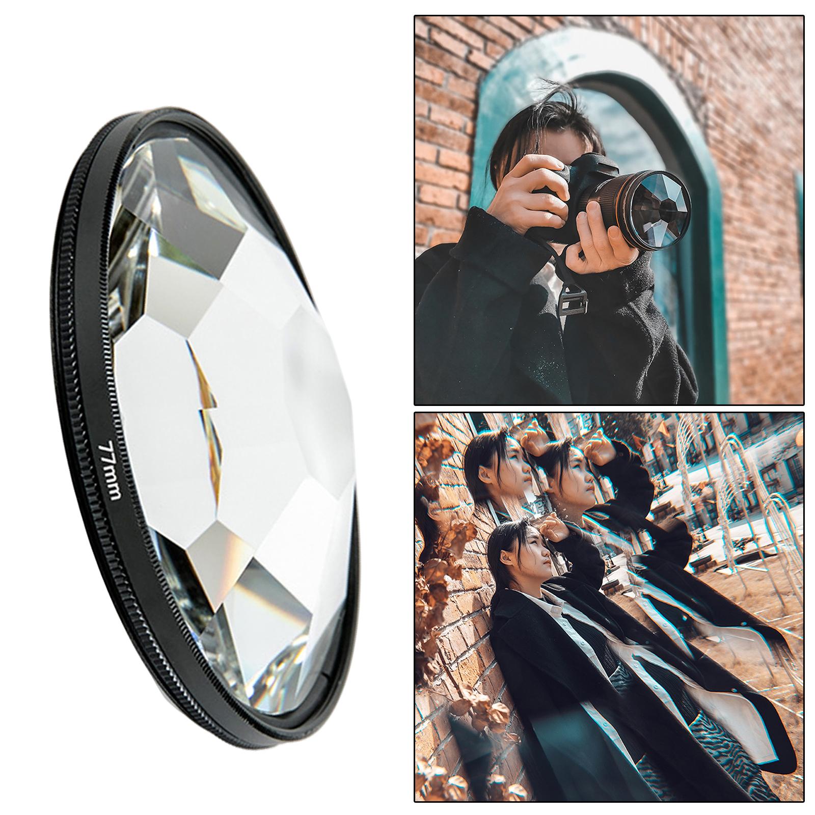 77mm Kaleidoscope Special Effects Camera Lens Filter Multiple Refractions