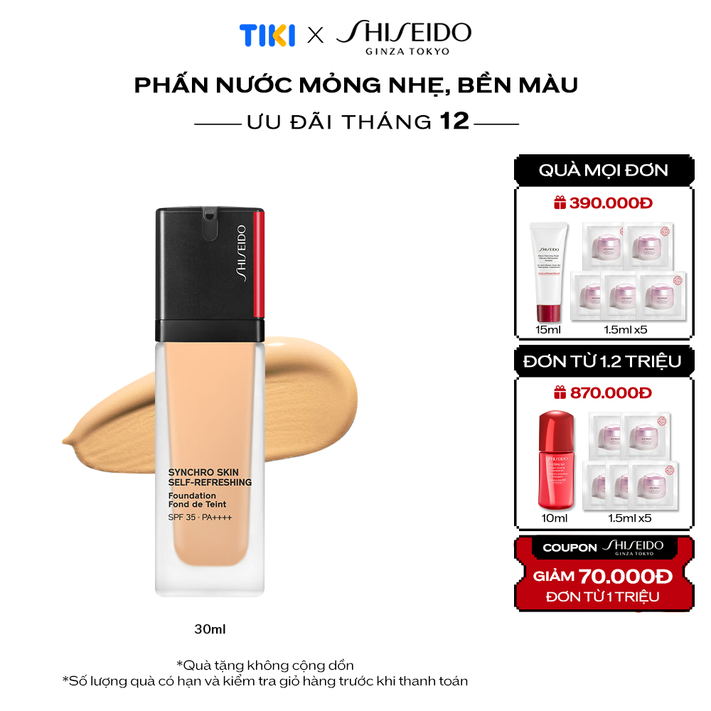 Phấn Nền Dạng Lỏng Synchro Skin Self-Refreshing Foundation