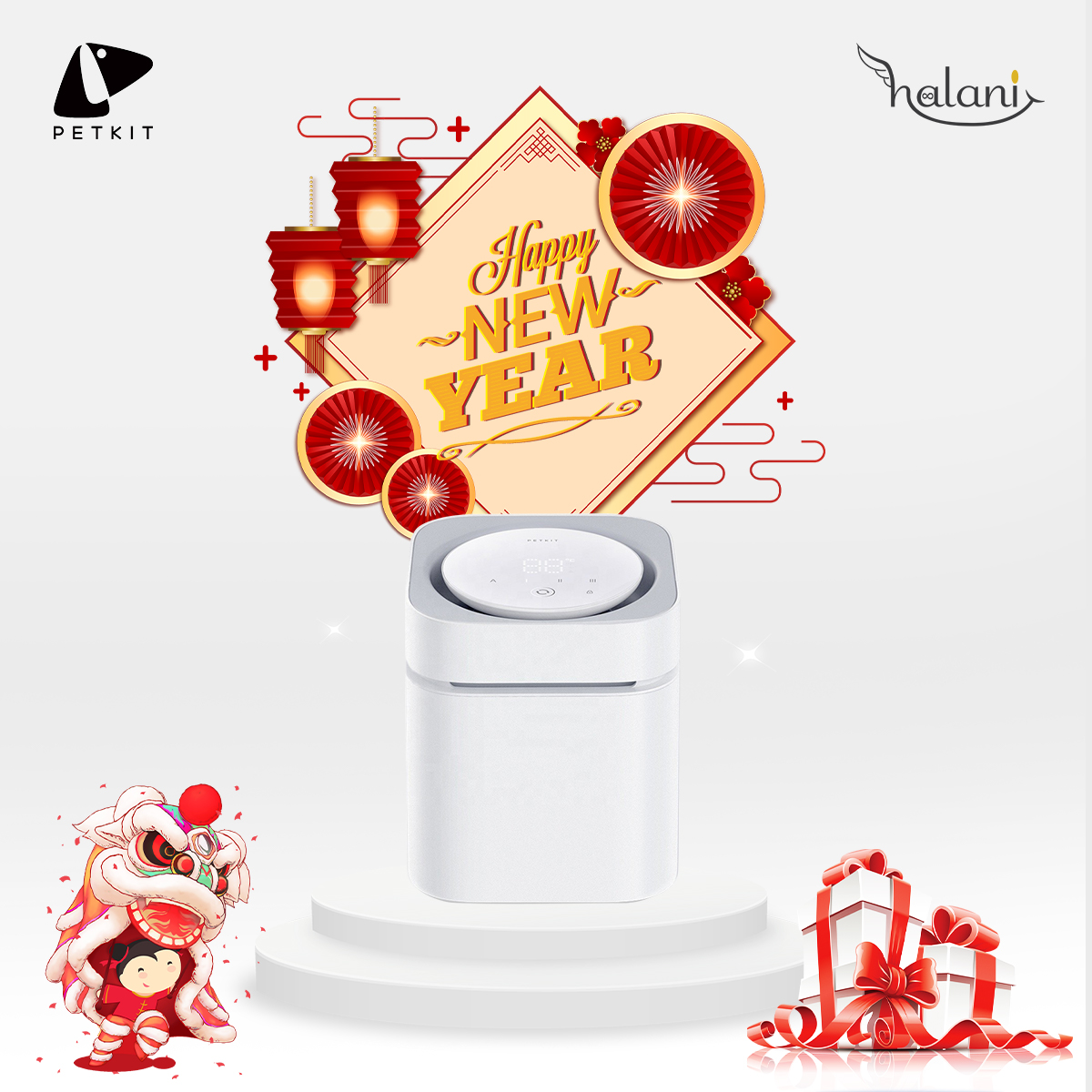 MÁY LỌC KHÔNG KHÍ - KHỬ MÙI DIỆN RỘNG - AIR MAGICUBE
