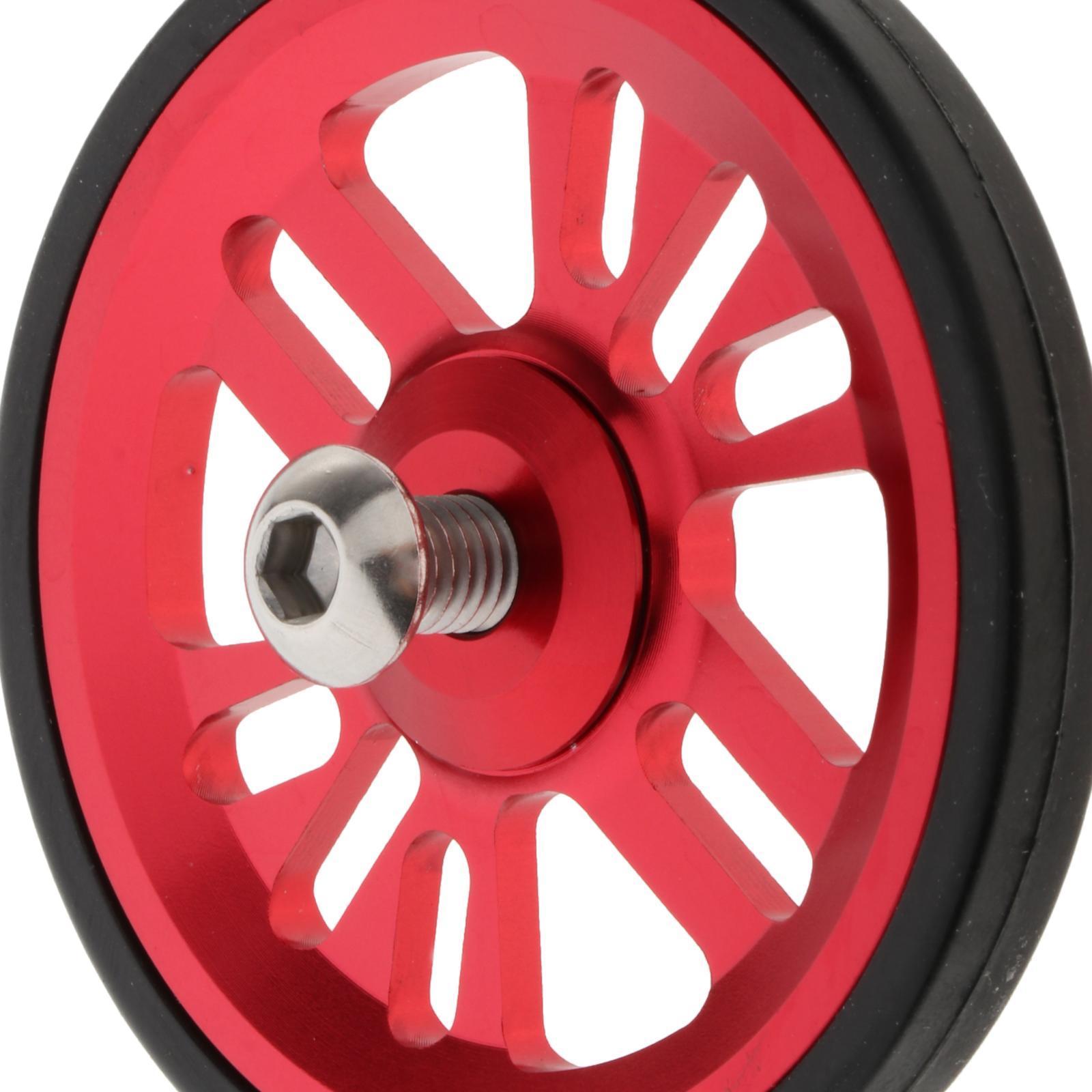 2x Folding Bike  6cm for  Foldable  Transporting Pushing Walking Components Parts