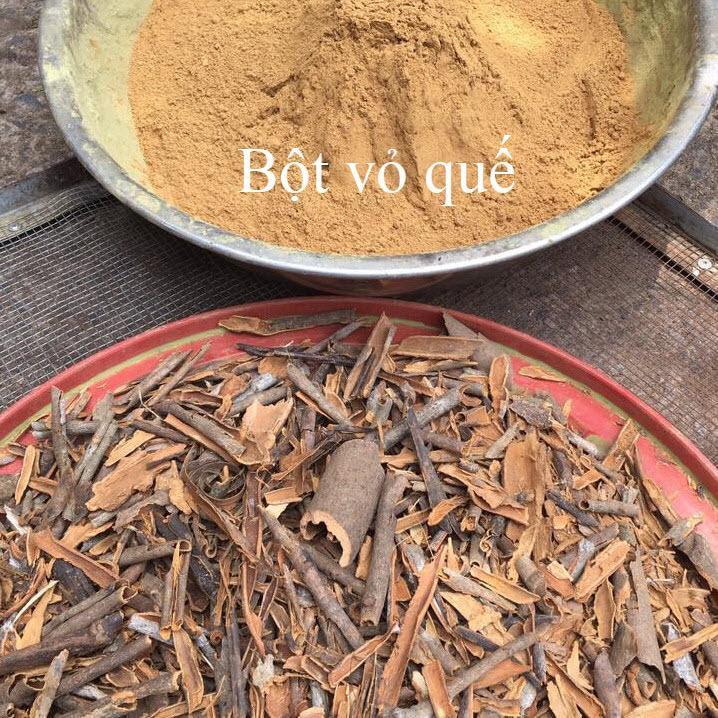 BỘT QUẾ CHƯA CẠO VỎ GÓI 1kg dùng xông nhà, làm nhang