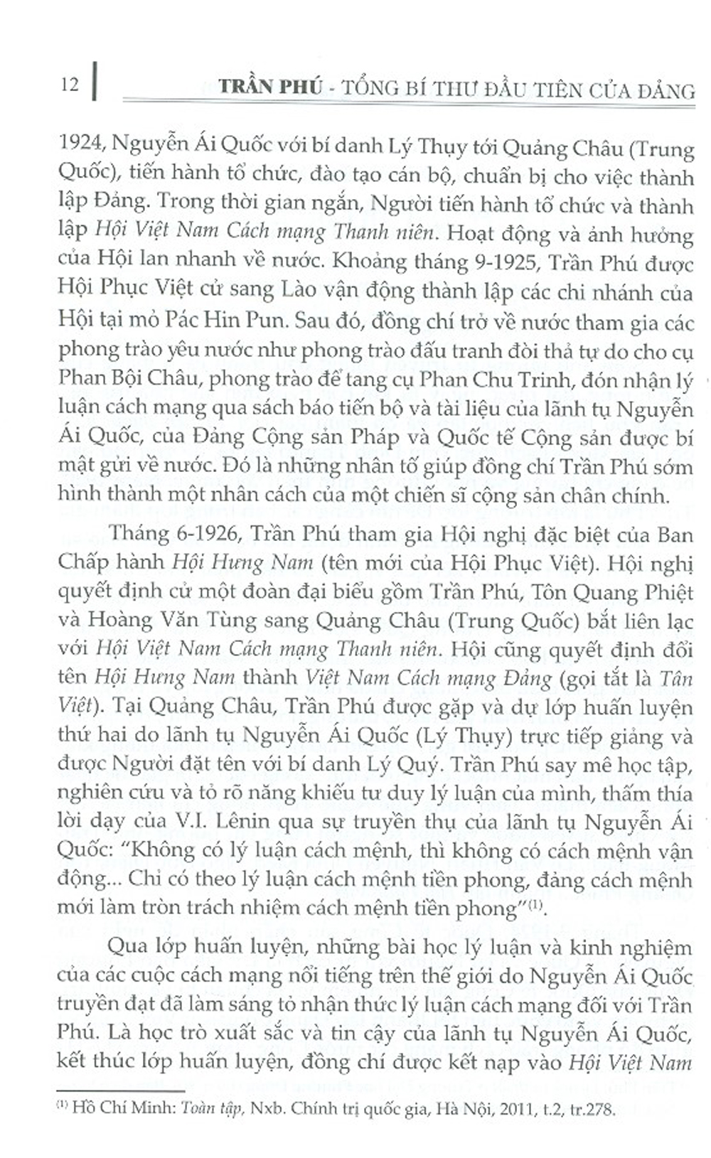 Các Tổng Bí Thư Thế Hệ Tiền Bối Của Đảng Ta (1930-1990)