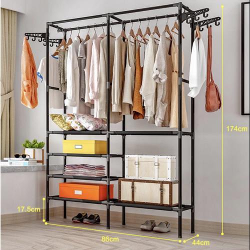 Kệ treo quần áo Simple Hanger Japan (86x44x175)cm - Sky