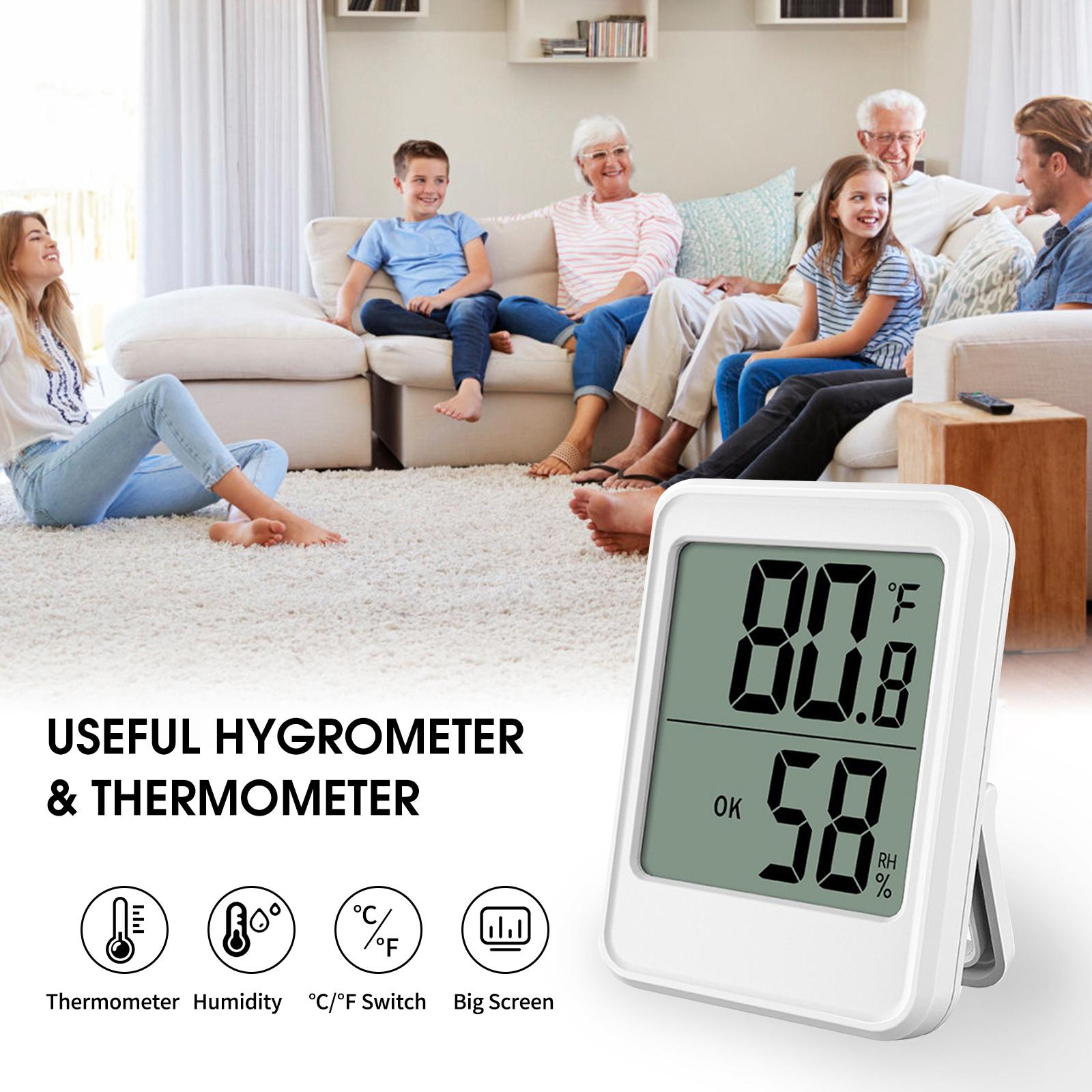 Máy Đo Độ Ẩm Màn Hình Lớn