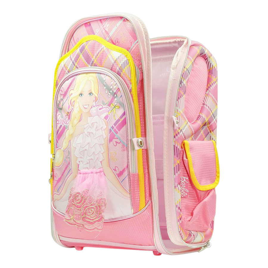 Balo học sinh tiểu học BARBIE BB0248A 30 x 18 x 38 cm