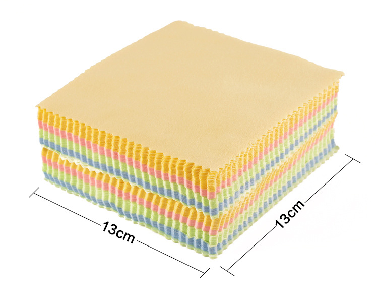 Set 5 khăn lau kính mắt, vải lau kính, đồng hồ điện thoại cotton thoáng khí PK6