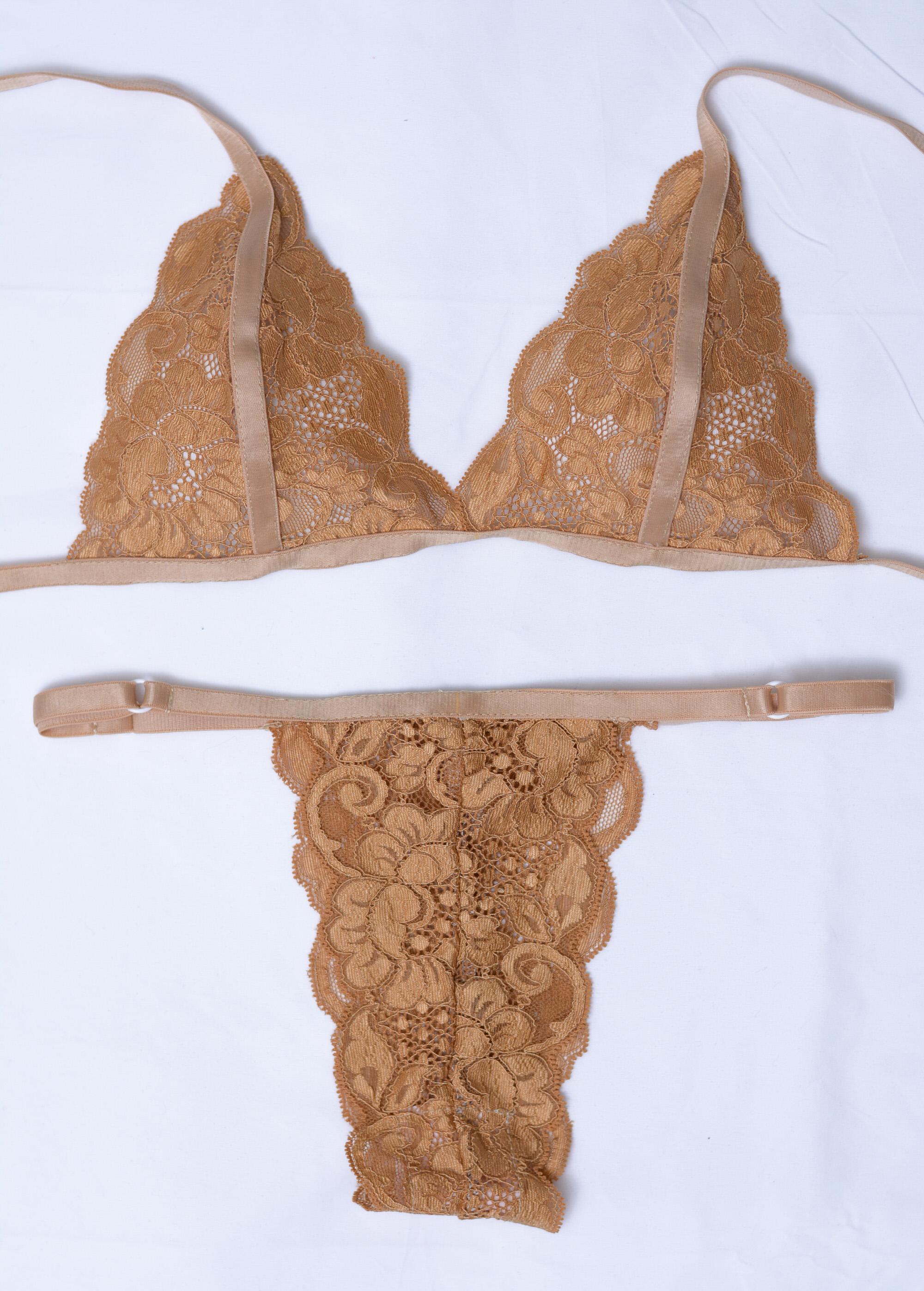 Bộ đồ lót nữ Sexy Bralette ren cao cấp R620