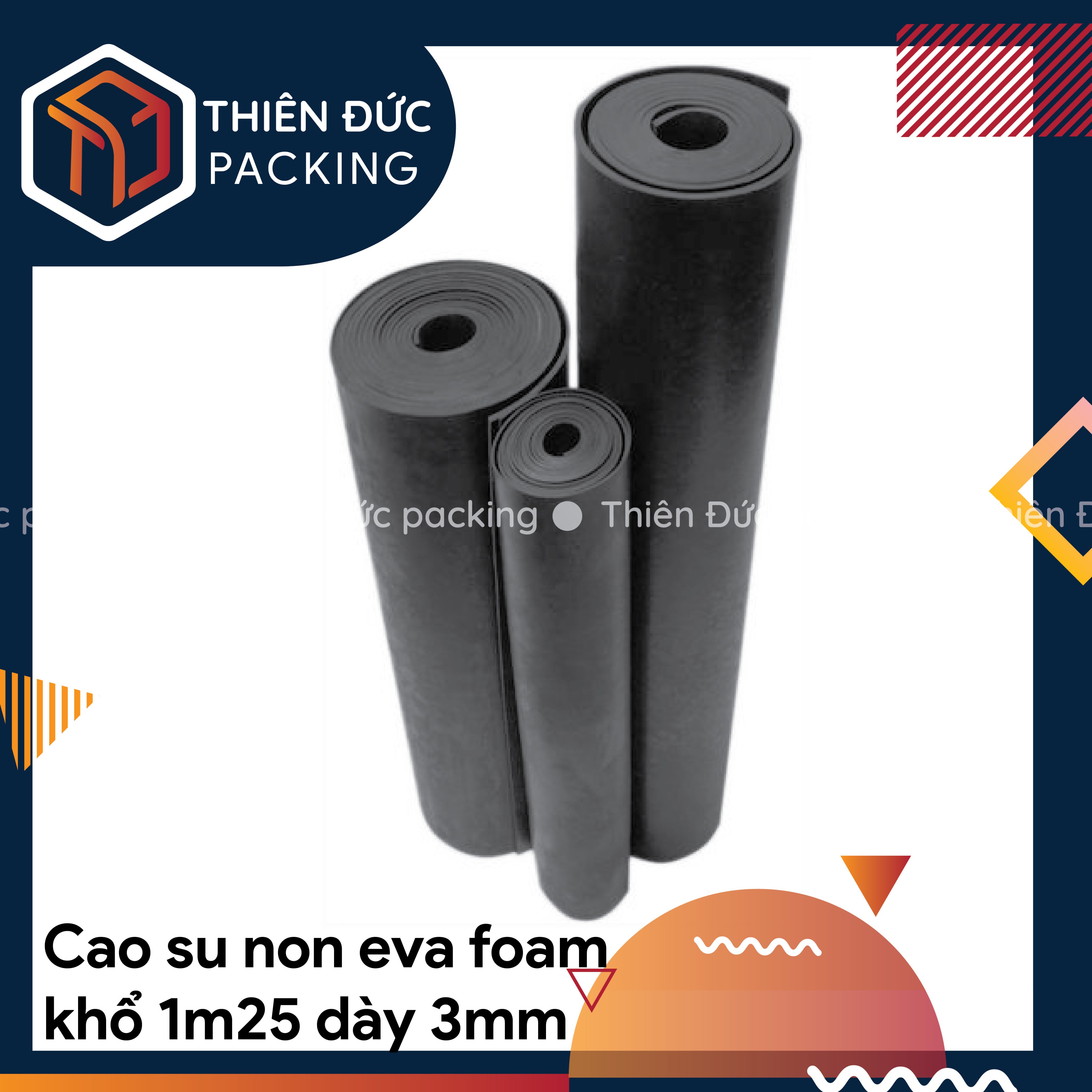 Cuộn Cao Su Non Lót Sàn Gỗ, Sàn Nhựa, Cách Âm, Chống Rung, Lót Bể Cá...(Kích thước 3 Ly x Khổ 1.25m x 1m)