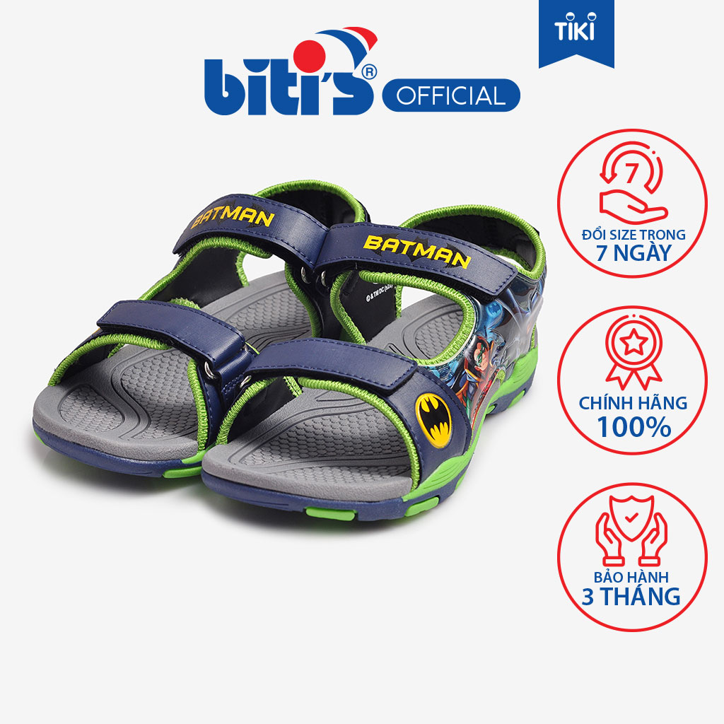 Sandal Biti's Trẻ Em Batman DYB013999XMN (Xanh Mi Nơ