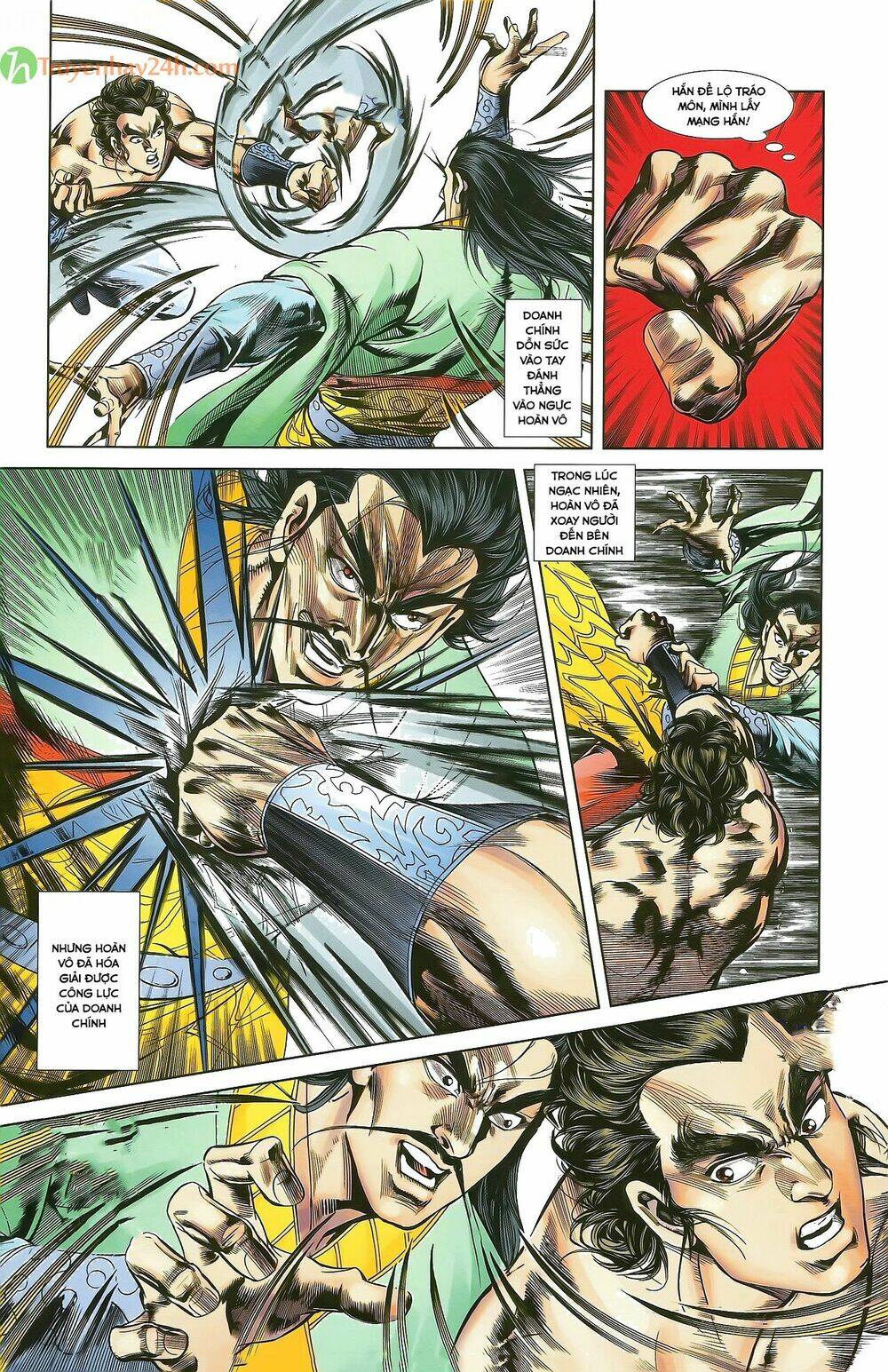 thiên tử truyền kỳ 2 - tần vương doanh chính chapter 34 8