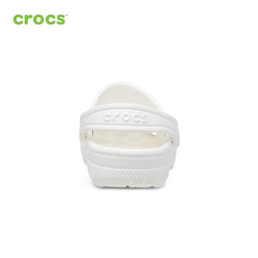 Giày lười trẻ em Crocs FW Classic Clog Toddler White - 206990-100